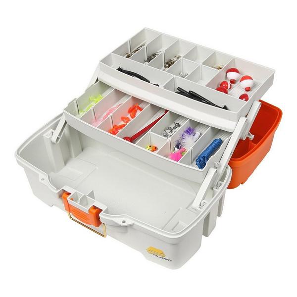 PLANO Let's Fish Two-Tray Tackle Box