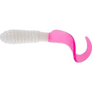 White/Firetail - Mister Twister Teenie Curly Tail Grub