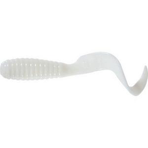 White - Mister Twister Teenie Curly Tail Grub