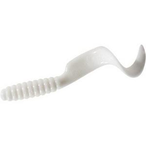 White - Mister Twister Twister Tail Grub