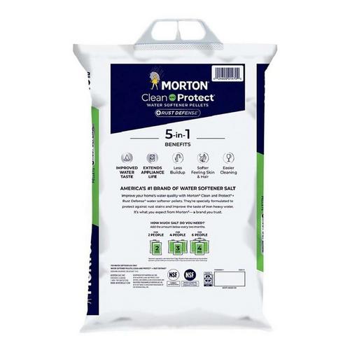 Morton Rust Remover Water Softener Salt Pellets 40 lb - Primary Image