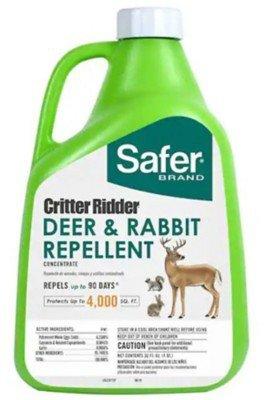 Safer Brand Critter Ridder Deer & Rabbit Repellent Concentrate - 32 oz - Thumbnail 4