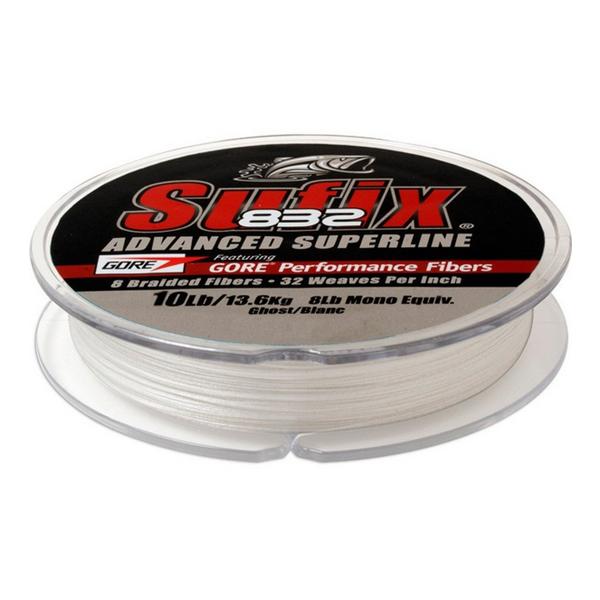 SUFIX 832 4lb Braid Ice Fishing Line