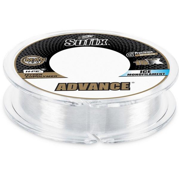 SUFIX Advance® 2lb Monofilament Ice Fishing Line Clear