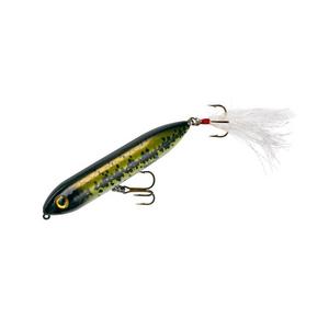 Baby Bass - Heddon Feather Dressed Super Spook Jr