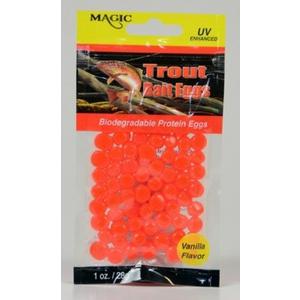 Bright Red/Vanilla - Magic Trout Egg Bait