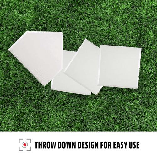 Franklin MLB Deluxe 4-Piece Rubber Base Set - Primary Image