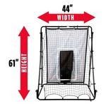 Franklin Sports MLB 2-in-1 Catcher's Target & Return Net - Thumbnail 2 of 12