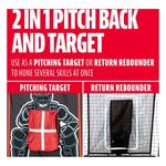 Franklin Sports MLB 2-in-1 Catcher's Target & Return Net - Thumbnail 5 of 12