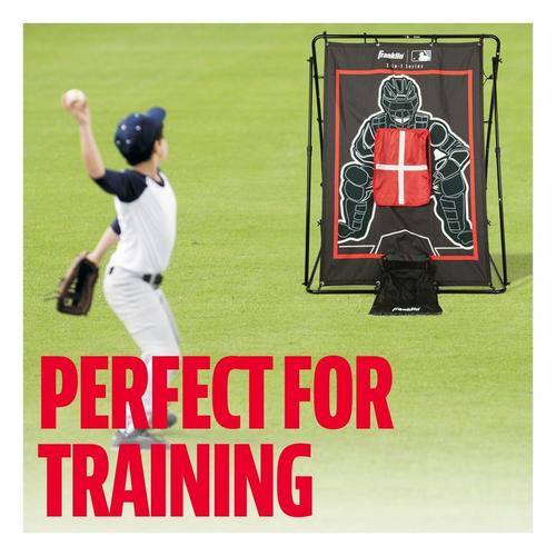 Franklin Sports MLB 2-in-1 Catcher's Target & Return Net - Primary Image