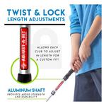 Kids' Franklin Sports Adjust-A-Sport Golf Set - Thumbnail 5 of 7