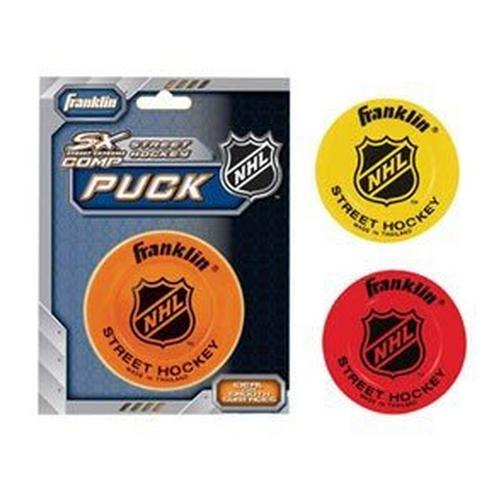 Franklin Sports Glide Tech Comp Street-Roller Hockey Puck - Primary Image
