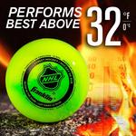 Franklin Sports Glow-In-The-Dark Street-Roller Hockey Ball - Thumbnail 2 of 6