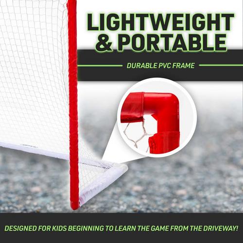 Franklin Sports Competition Sleeve Net PVC Street-Roller Hockey Goal - Primary Image