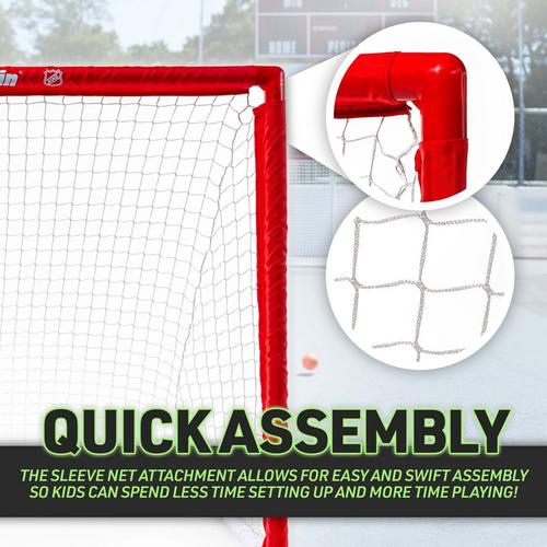 Franklin Sports Competition Sleeve Net PVC Street-Roller Hockey Goal - Primary Image