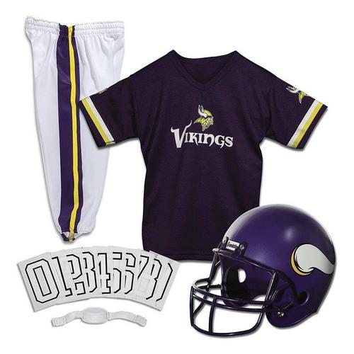 Franklin Sports Minnesota Vikings Deluxe Football Uniform Set - Primary Image