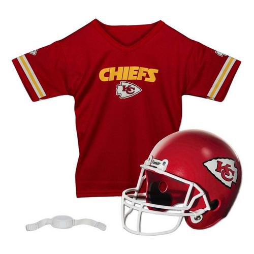 Franklin Sports Kansas City Chiefs Deluxe Football Uniform Set - Primary Image