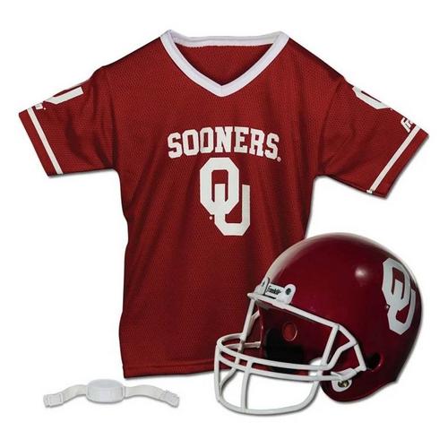 Franklin Oklahoma Sooners Football Helmet & Jersey Set - Primary Image