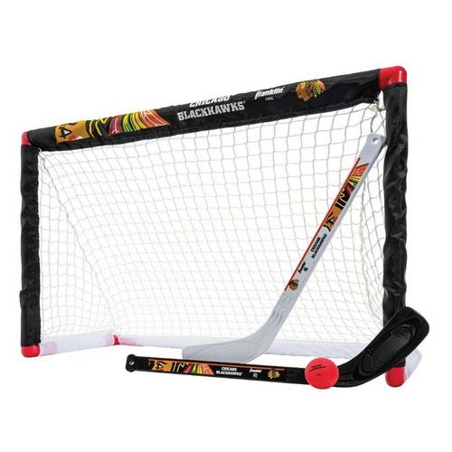 Franklin Sports NHL Chicago Blackhawks Mini Hockey Set - Primary Image