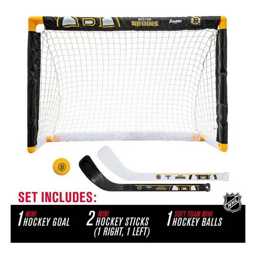 Franklin Sports NHL Boston Bruins Mini Hockey Set - Primary Image
