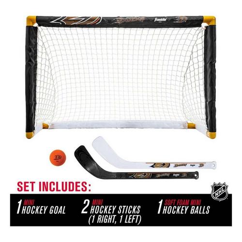 Franklin Sports NHL Anaheim Ducks Mini Hockey Set - Primary Image