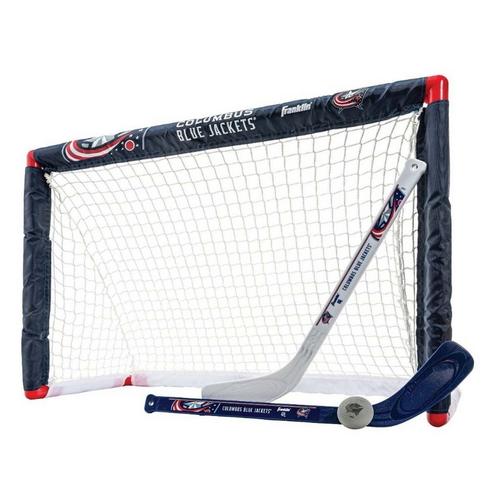 Franklin Sports NHL Columbus Blue Jackets Mini Hockey Set - Primary Image