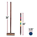 Franklin Sports Expert Croquet Set - Thumbnail 2 of 7