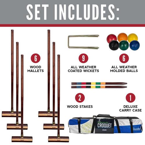 Franklin Sports Expert Croquet Set - Primary Image
