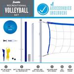 Franklin Sports Recreational Volleyball Set - Thumbnail 2 of 6