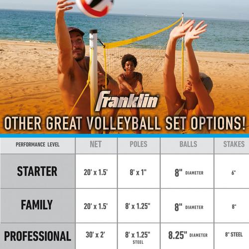 Franklin Sports Recreational Volleyball Set - Primary Image