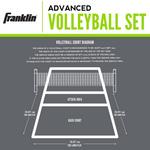 Franklin Sports Advanced Volleyball Set - Thumbnail 4 of 8