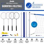 Franklin Sports Recreational Badminton & Volleyball Set - Thumbnail 7 of 9