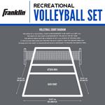 Franklin Sports Recreational Badminton & Volleyball Set - Thumbnail 9 of 9