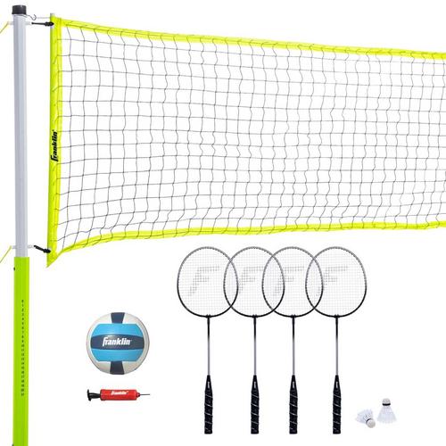 Franklin Sports Advanced Badminton & Volleyball Set - Primary Image