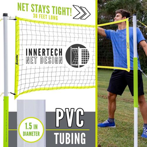 Franklin Sports Advanced Badminton & Volleyball Set - Primary Image