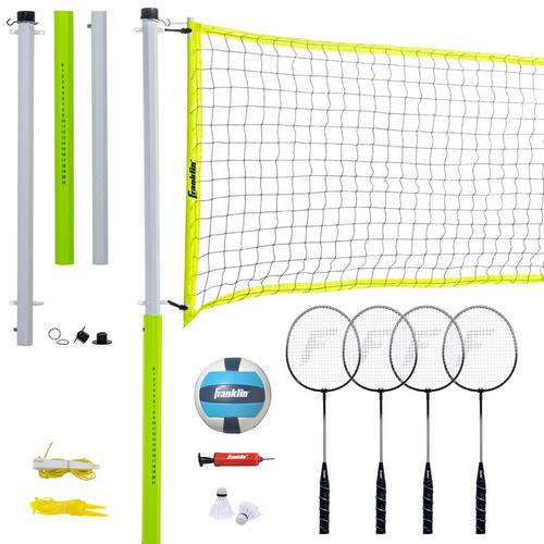 Franklin Sports Advanced Badminton & Volleyball Set - Primary Image