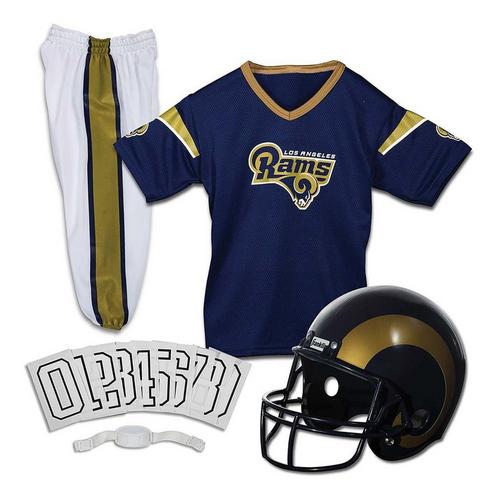 Franklin Sports Los Angeles Rams Deluxe Football Uniform Set - Primary Image