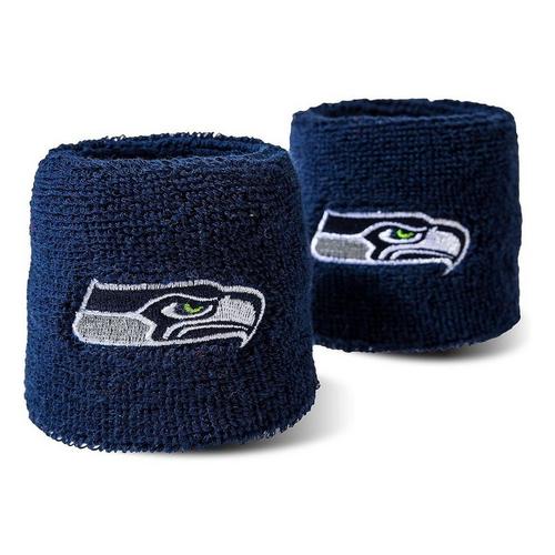 Franklin Sports Seattle Seahawks Cotton Wristbands - Primary Image