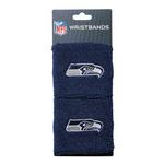 Franklin Sports Seattle Seahawks Cotton Wristbands - Thumbnail 2 of 4