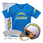 Franklin Sports Los Angeles Chargers Deluxe Football Uniform Set - Thumbnail 1 of 7