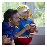 Franklin Sports Los Angeles Chargers Deluxe Football Uniform Set - Thumbnail 6 of 7