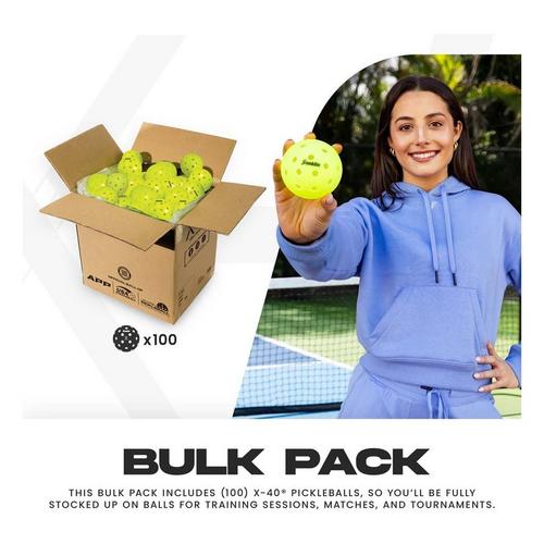 Franklin X-40 Pickleball - 100 Pack - Primary Image