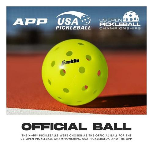 Franklin X-40 Pickleball - 100 Pack - Primary Image