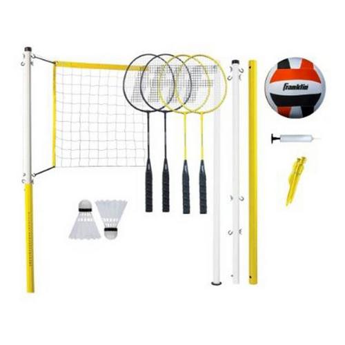 Franklin Sports Family Badminton & Volleyball Set - Primary Image