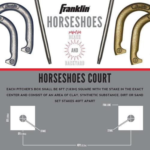 Franklin Sports Starter Horseshoe Set - Primary Image