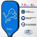 Franklin NFL Detroit Lions Pickleball Paddle - Thumbnail 3 of 10