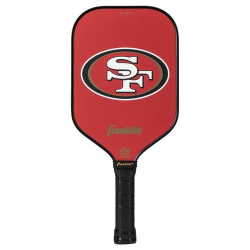 Franklin San Fransico 49ers Fiberglass Pickleball Paddle with Maxgrit - Primary Image
