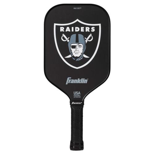 Franklin Las Vegas Raiders Fiberglass Pickleball Paddle with Maxgrit - Primary Image