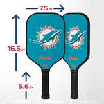 Franklin NFL Miami Dolphins Pickleball Paddle - Thumbnail 2 of 10