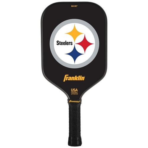 Franklin Pittsburgh Steelers Fiberglass Pickleball Paddle with Maxgrit - Primary Image